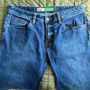 Men’s Rock&Roll Denim. Vintage 46. Straight Dark Wash Denim Jeans. Size 36/32